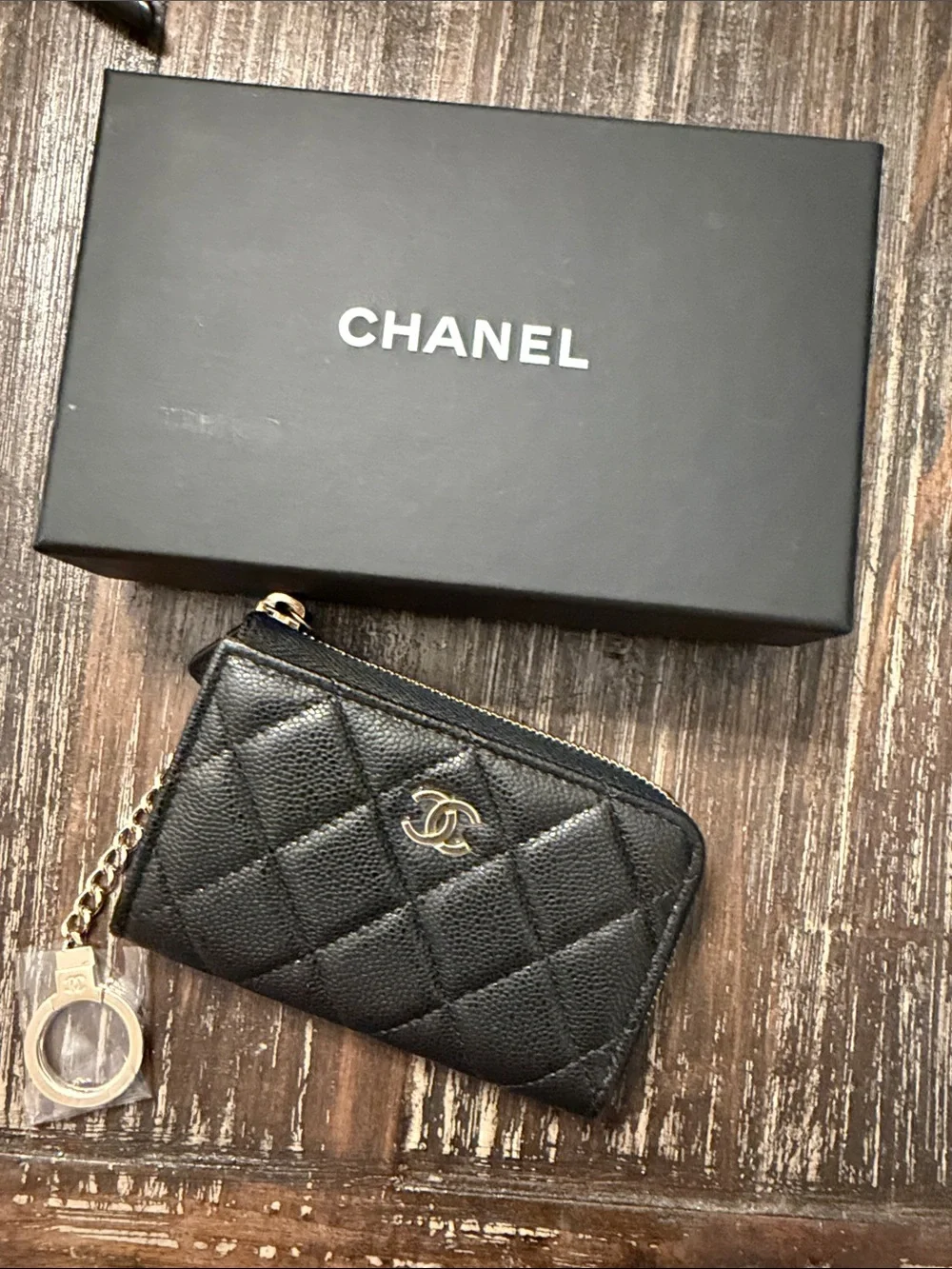 CHANEL card case